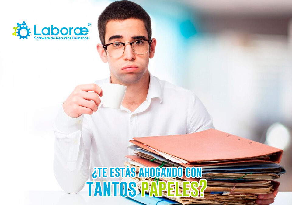 ¿Te estás ahogando con tanto papel?